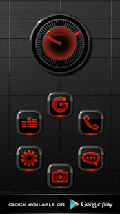 NEON RED Smart Launcher Theme(圖2)-速報App