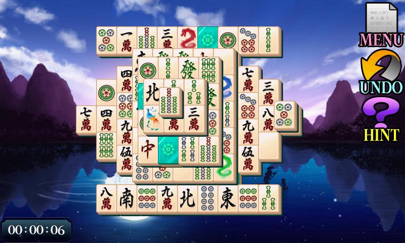 Android application Mahjong Shanghai screenshort