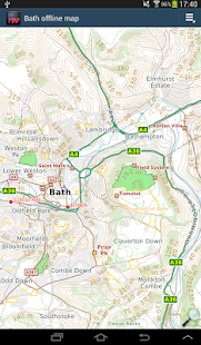 Bath offline map Screenshots 0