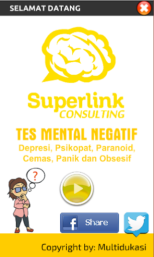 Tes Mental Negatif