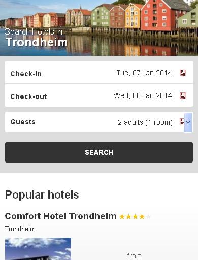 【免費旅遊App】Trondheim Hotel finder-APP點子