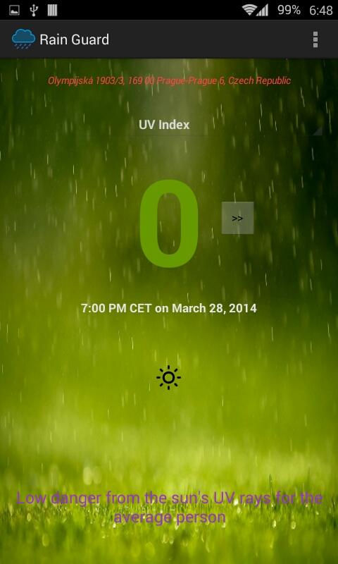 Rain Guard Screen 2