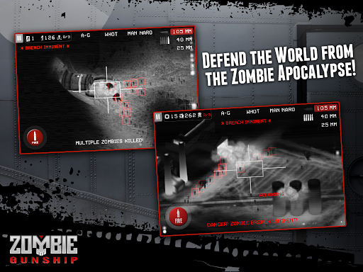 【免費動作App】Zombie Gunship: Gun Dead 3D-APP點子