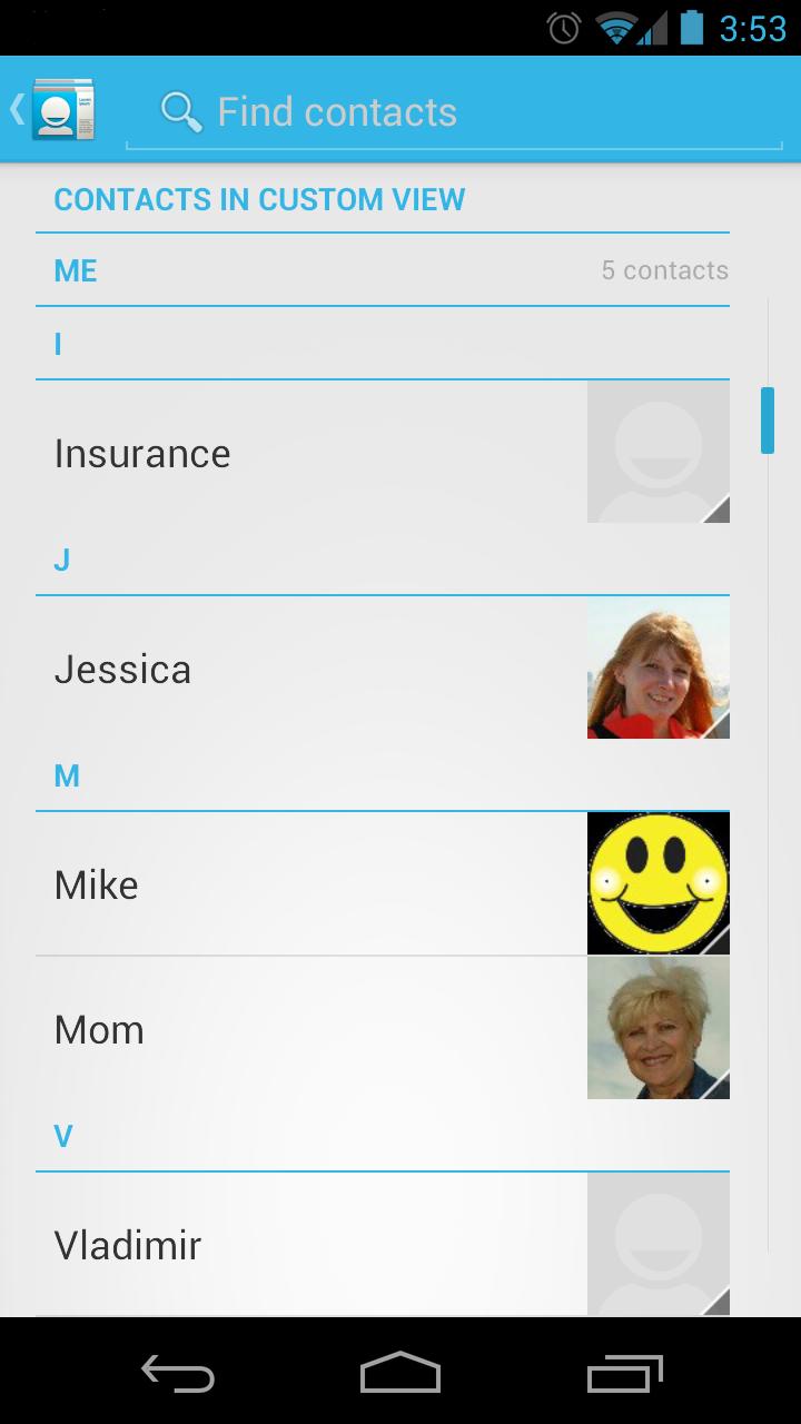 Shortcut Dial Pro Screen 1