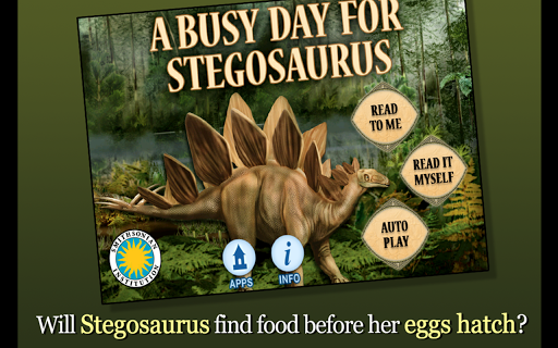 A Busy Day for Stegosaurus
