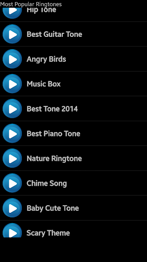 Most Popular Ringtones