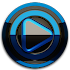 Poweramp skin Black Blue3.10 (Paid)