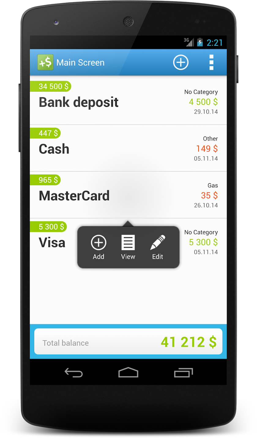 CashFlow Pro - expense manager Screen 1