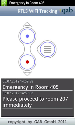 GAB RTLS Wifi Tracking Pro2012
