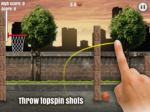 【免費體育競技App】Through the Hoop Basketball-APP點子