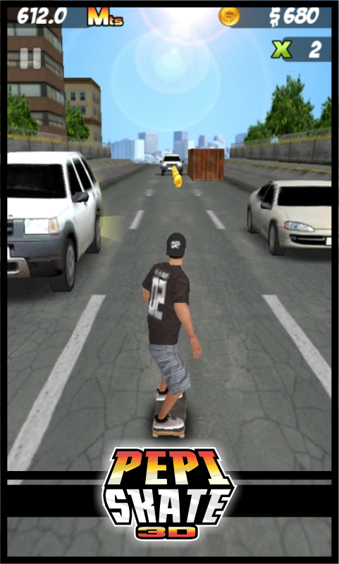 PEPI Skate 3D - screenshot