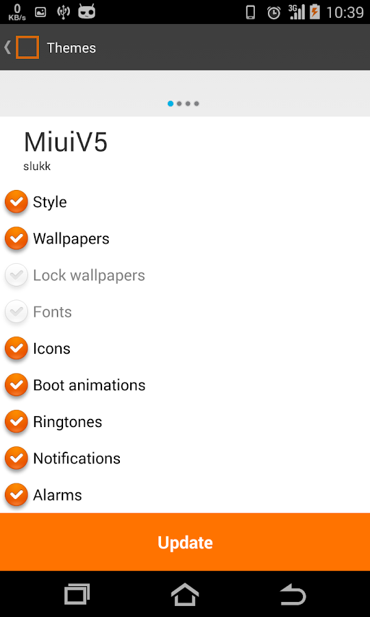 MiuiV5 CM11 Theme - screenshot