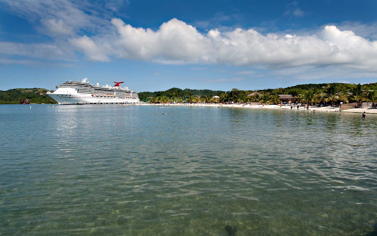 Cruise Carnival Legend to Honduras and explore the tropical island of Roatan. 
