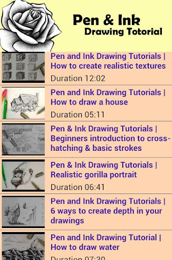 【免費教育App】Pen & Ink Drawing Totorial-APP點子