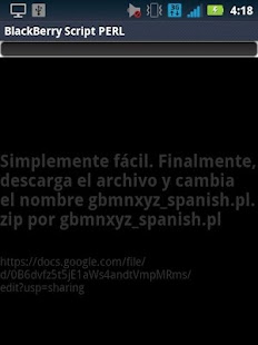 BlackBerry Script - screenshot thumbnail