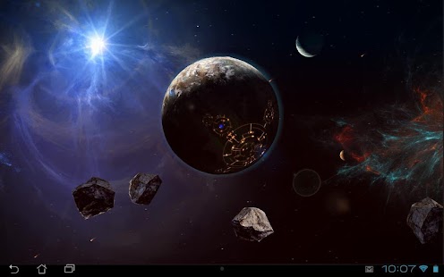 Space Symphony 3D Pro LWP - screenshot thumbnail