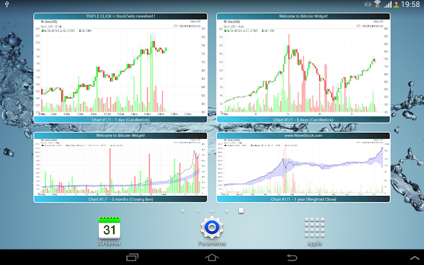 Bitcoin Chart Widget PRO Screen 3