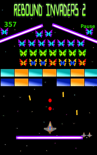 【免費街機App】Rebound Invaders 2 :- Breakout-APP點子