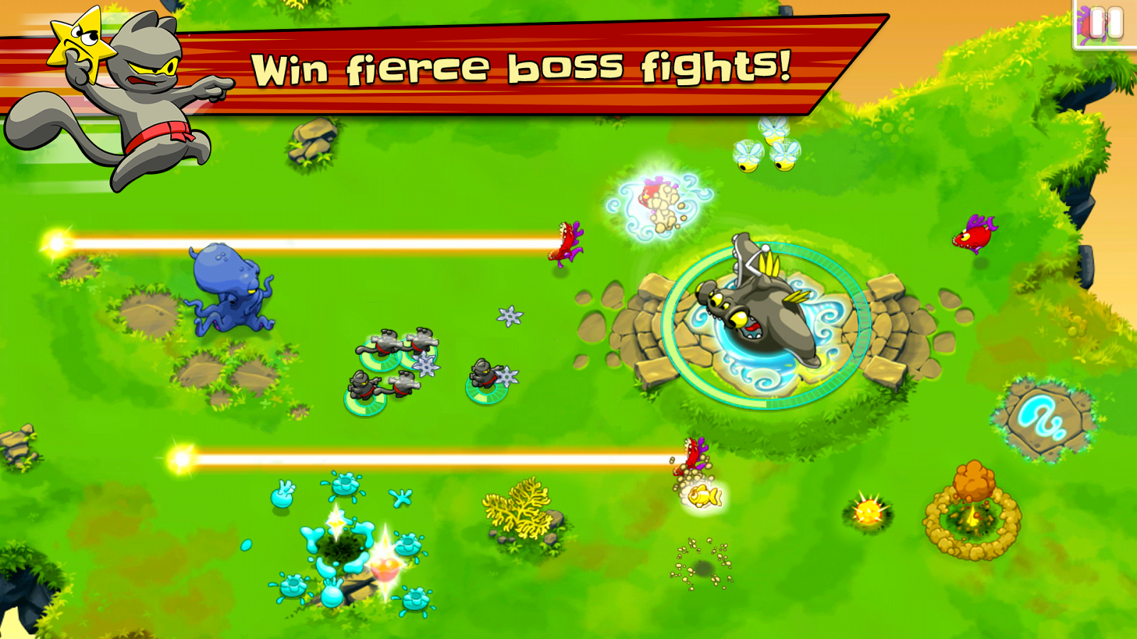 Ninja Hero Cats - screenshot