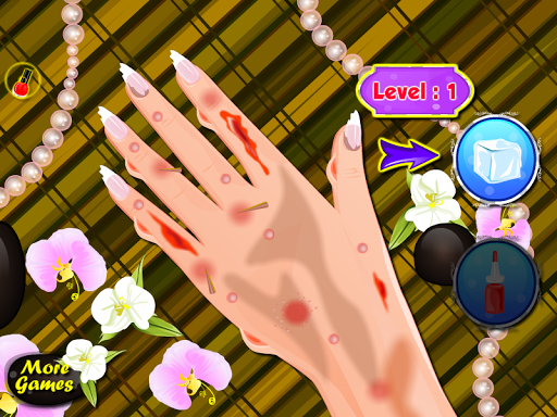 Manicure salon girls games