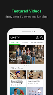 LINE TV - náhled