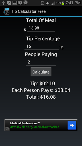 Tip Calculator Free