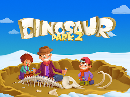 Fossil dig Games for kids