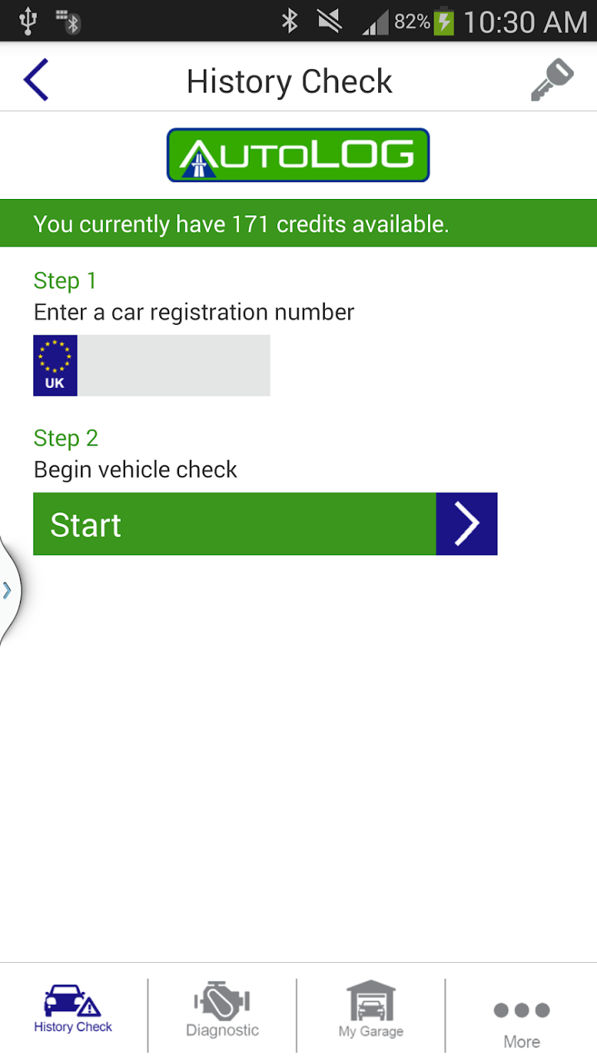 AutoLOG Pro Screen 2