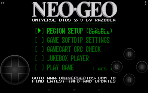 NEO.emu - screenshot thumbnail