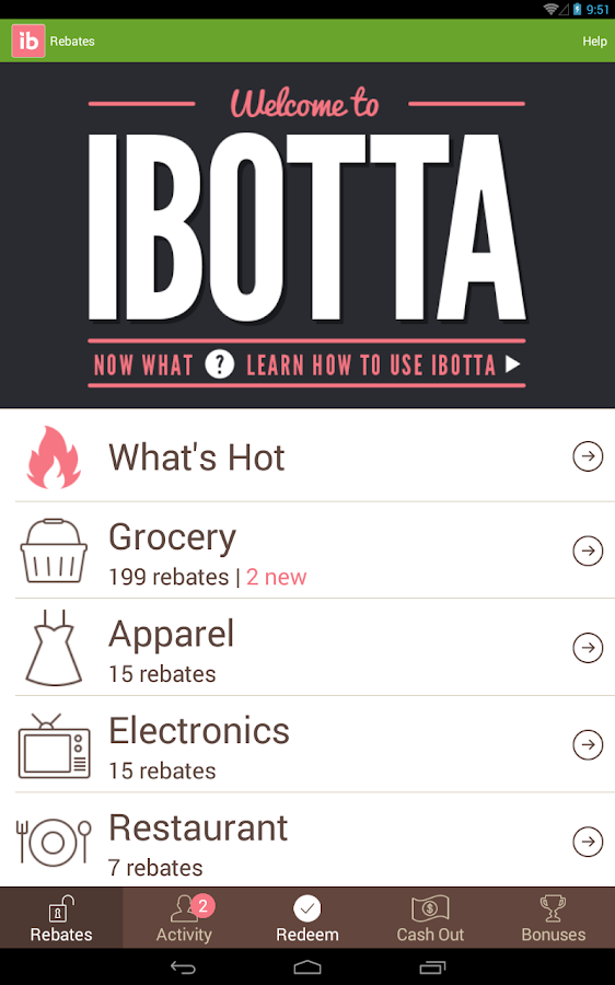 Ibotta - Cash, Not Coupons - screenshot