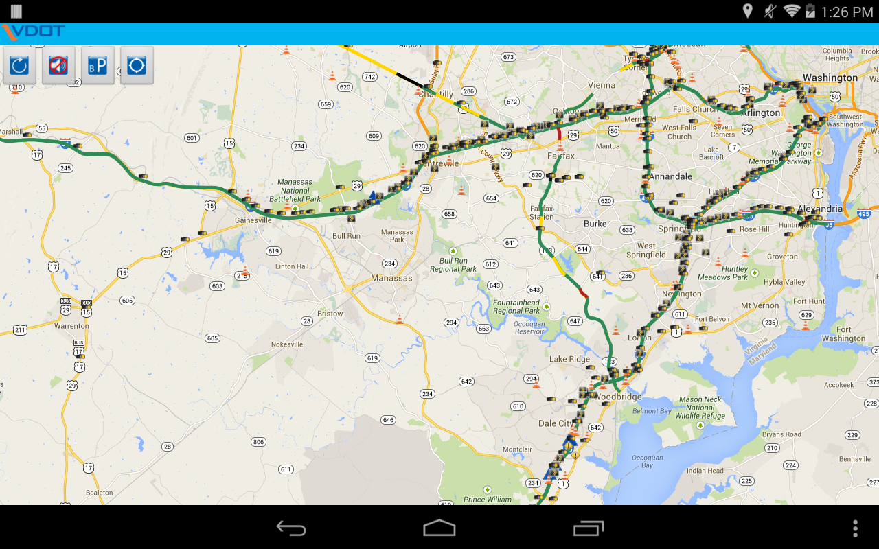 VDOT 511 Virginia Traffic Android Apps on Google Play