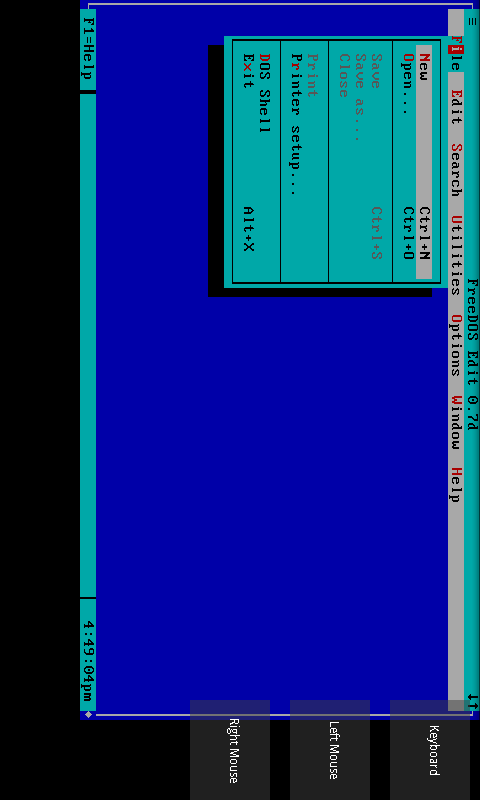 JPC x86 (DOS) Screen 2