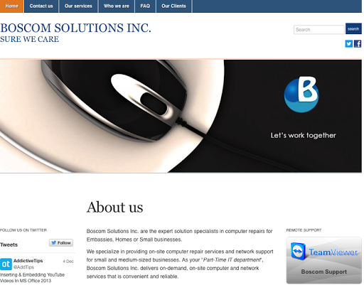 BOSCOM SOLUTIONS INC