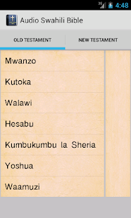 Audio Swahili Bible Screenshots 1
