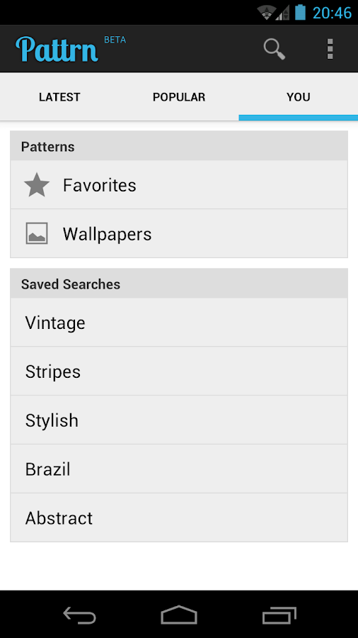   Pattrn – Capture d'écran 