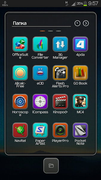 Next Launcher Theme Mi 5 v1.1