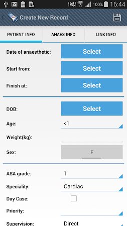 Anaesthesia Logbook-Log4AS v1.66