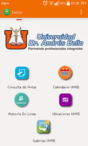 UNAB consulta de Notas