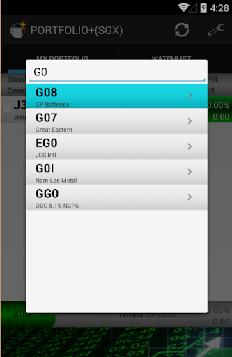 【免費財經App】Stock PORTFOLIO+ (SGX)-APP點子