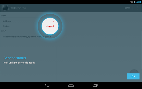 SSHDroid Screenshot