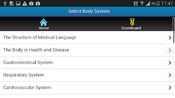 Med Term Scramble APK 螢幕截圖圖片 #2