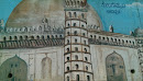 Taj Mahal Mural