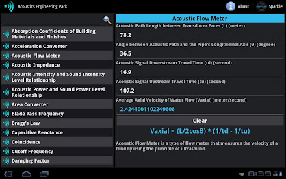 Acoustics Engineering Tablet poster 1