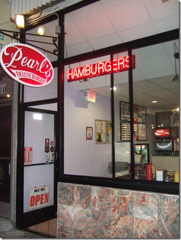 A basic interior, with basic food perfectly done.