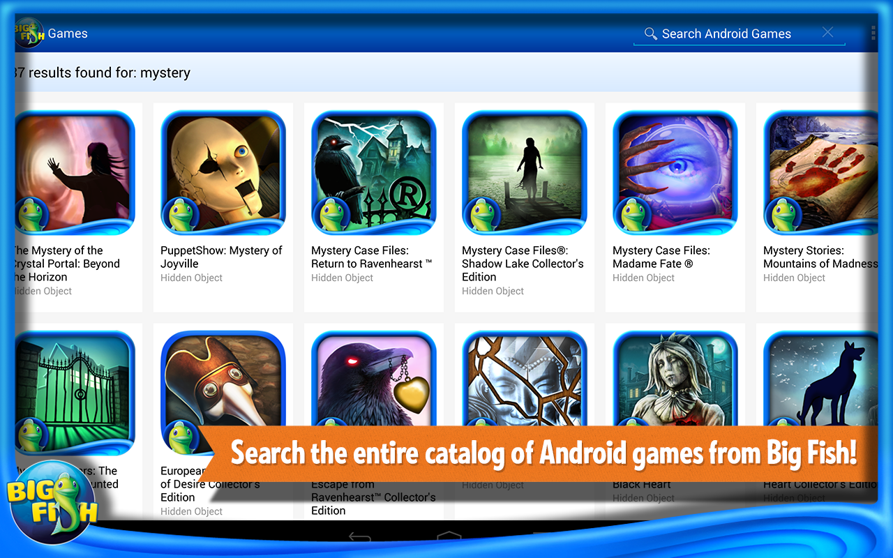 Big Fish Games App  Izinhlelo zeAndroid kuGoogle Play