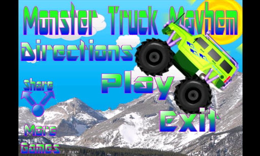 【免費賽車遊戲App】Monster Truck Mayhem-APP點子