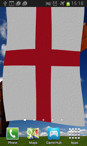 England Flag Live Wallpaper