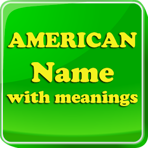 American baby Names & Meaning 1.0.0