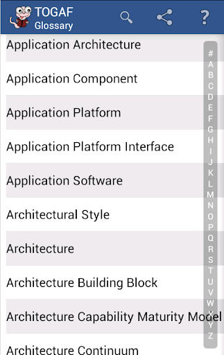 TOGAF Glossary