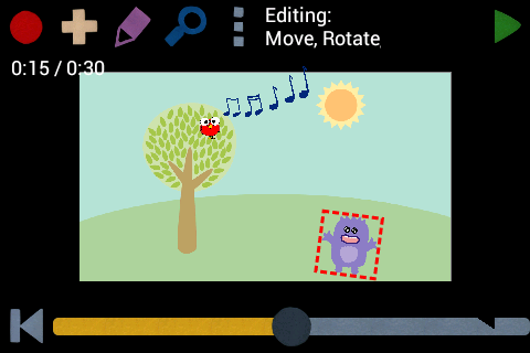 Android application Poppy Toons Pro: cartoon maker screenshort